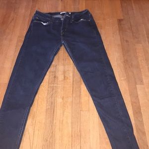 Super skinny Levi jeans